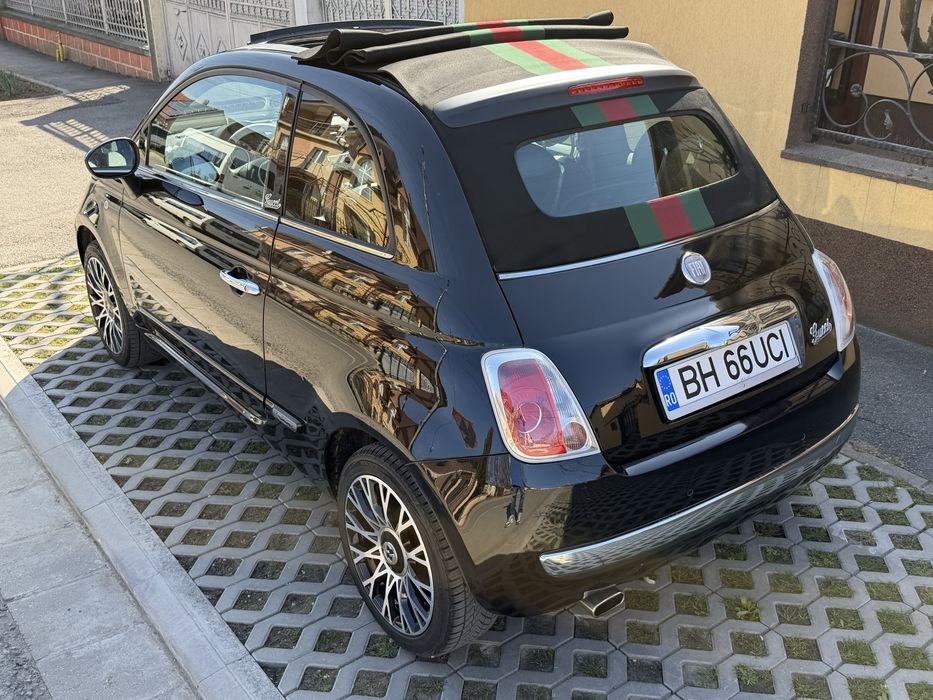 Fiat 500C editie limitata Gucci Cabrio/Decapotabila