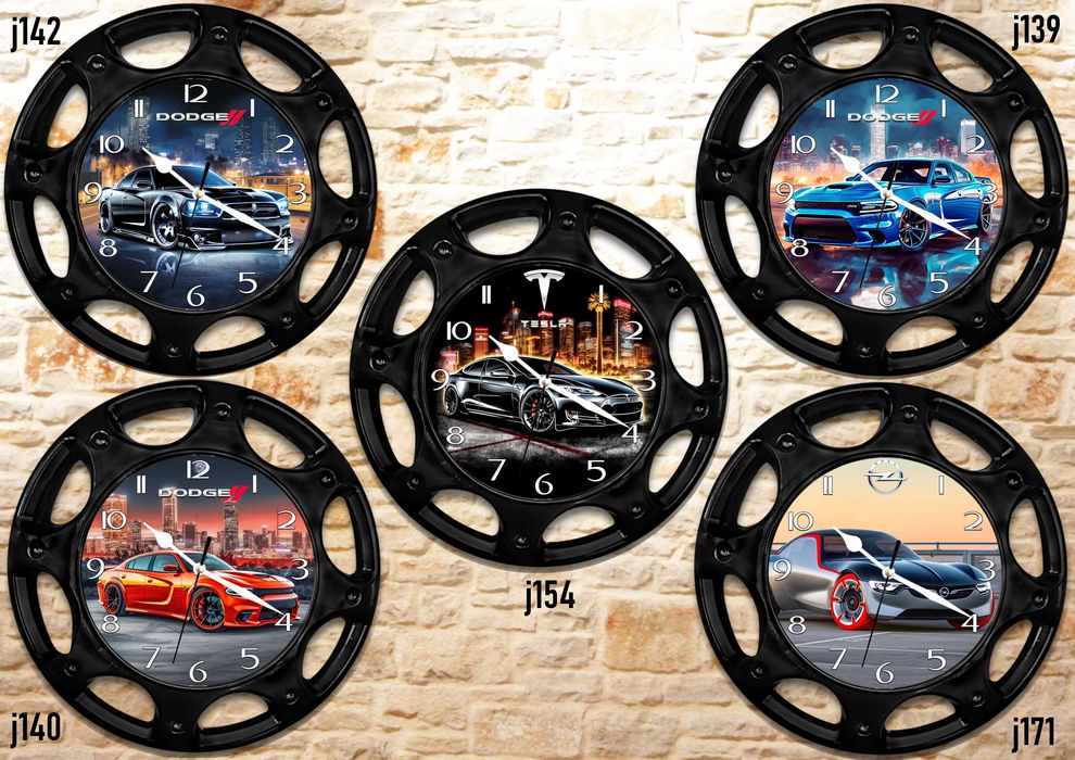Стенни часовници-автомобилна джанта,възможност за к-кт с чаша