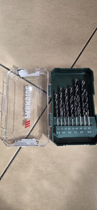 Комплект свредла и накрайници Parkside