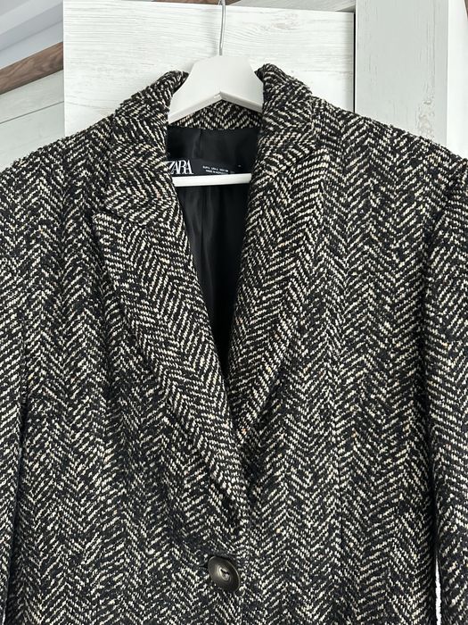 Palton Zara structurat