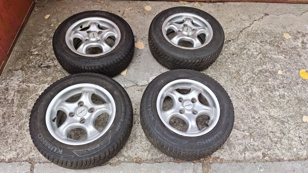 Лети джанти с гуми Kumho 4x114,3