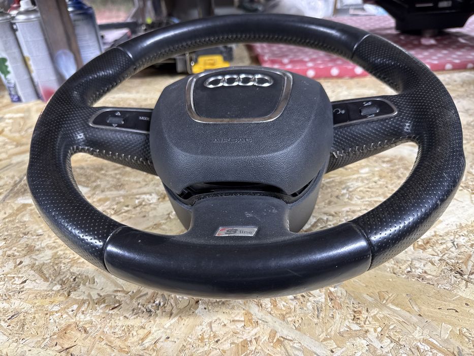 Volan 3spite s line complet audi a4 b8