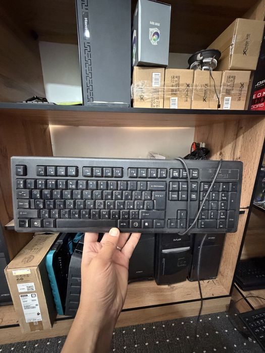 Klaviatura va Mishka Avtech orginal My Pro Linkoniy RGB v h/K bor