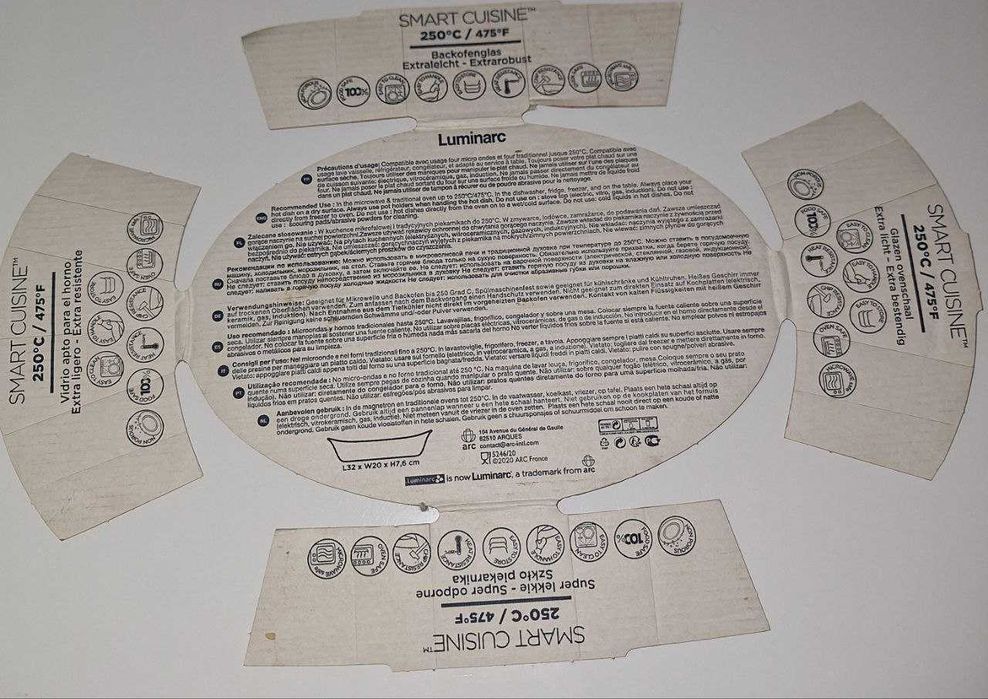 Форма для запекания Люминарк-Luminarc