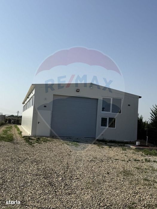 Hala de vanzare in Crevedia 240 mp utili teren 2000 mp acces TIR