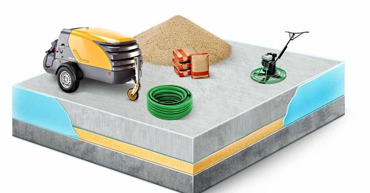 Полисухой стяжка