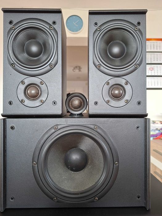 Домашно кино Wharfedale + Teufel + Marantz