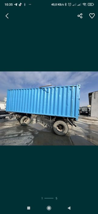 Прицеп сотилади.