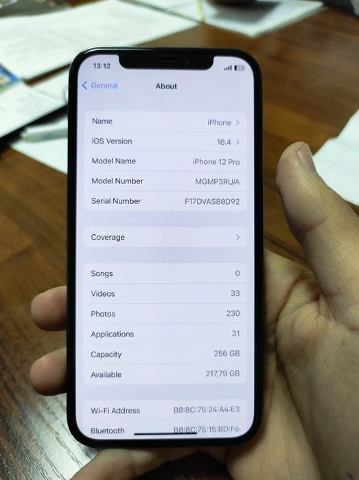 iphone 12 pro 256Gb Ru/a