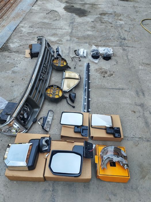 Прадо 78 зеркала фары