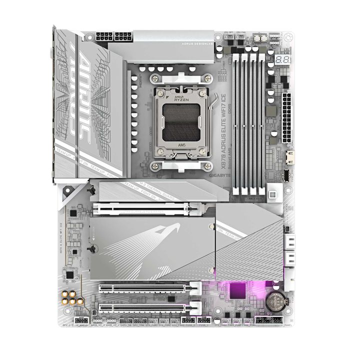 ; Материнская память GIGABYTE X870 AORUS ELITE WIFI 7 ICE