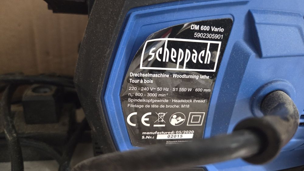 Струг за дърво Scheppach DM 600 VARIO