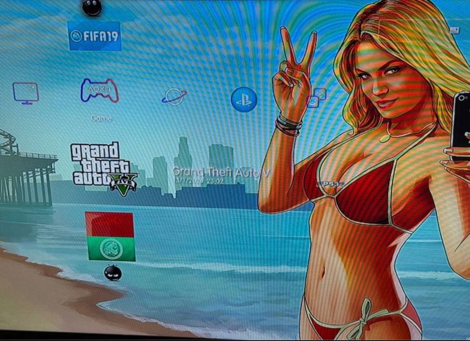 PS 3 modat cu 1 maneta +jocuri  schimb cu placa video