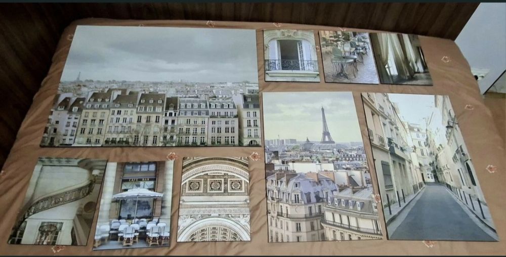 Set 9 tablouri IKEA Grönby (Paris)