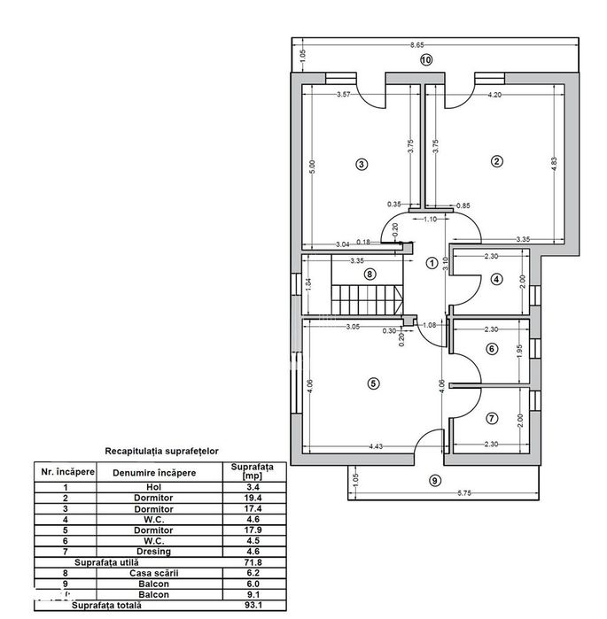 Vila 5 camere | Otopeni Ultracentral | Curte 350 mp | 0% Comision