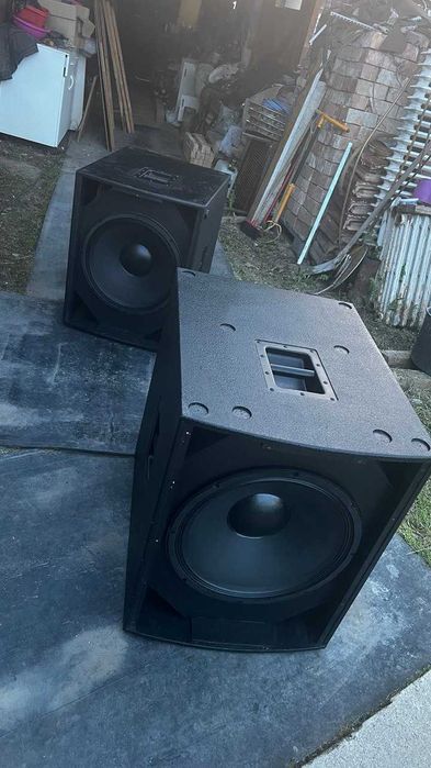Sistem Audio Profesional PA - Amplificator the t.amp TSA 4000 + Procesor Behringer DCX2496 + 2x Subwooferi