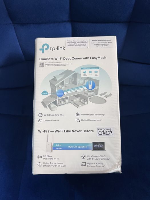 Router extender tp link wifi 7 be3600