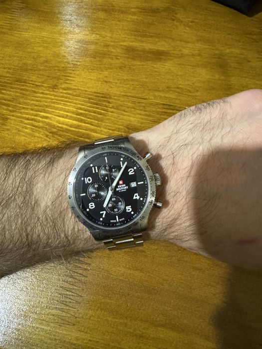 Часовник SWISS MILITARY BY CHRONO хронограф, тахиметър SM34084.01