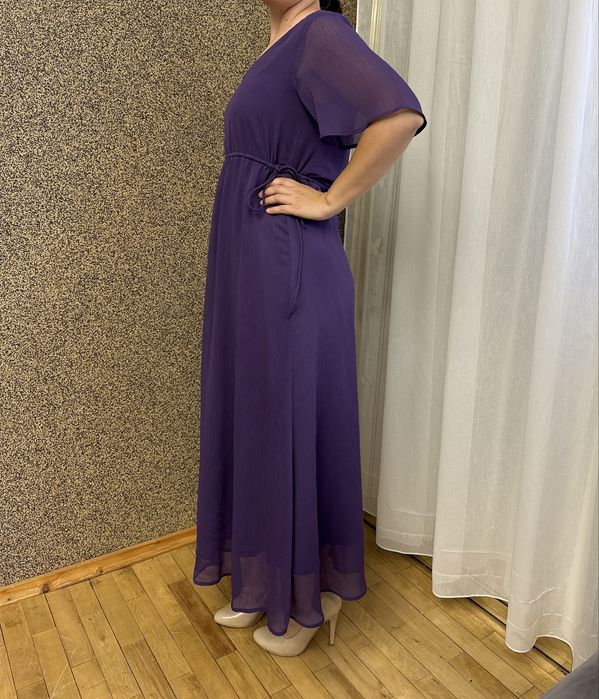 Rochie eleganta mov marimea 36-38 S/M