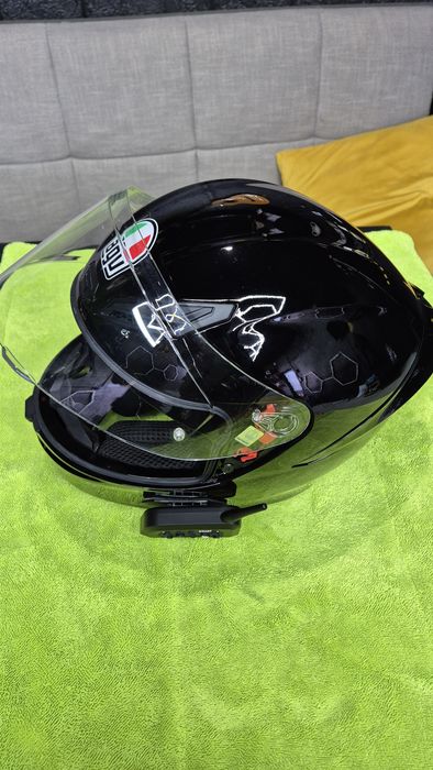 Cască Agv K1 S Black plus intercom