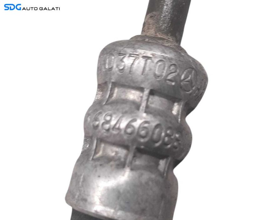 Set Conducta Teava Ulei Lichid Servo Servodirectie Mercedes Clasa A Class W168 1.6 Benzina 1998 - 2005 Cod A1684660881 [N0766]