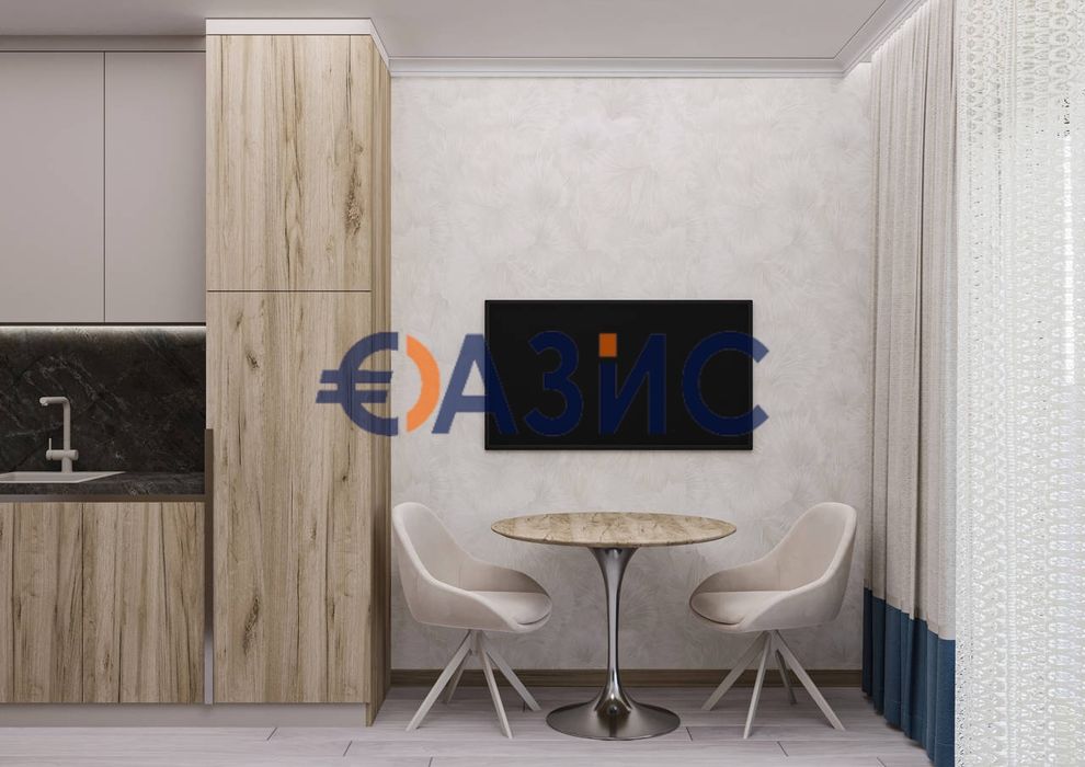 Продава се Едностаен апартамент в к.к. Слънчев бряг - 38 кв.м за 1091 €/кв.м - Снимка #6
