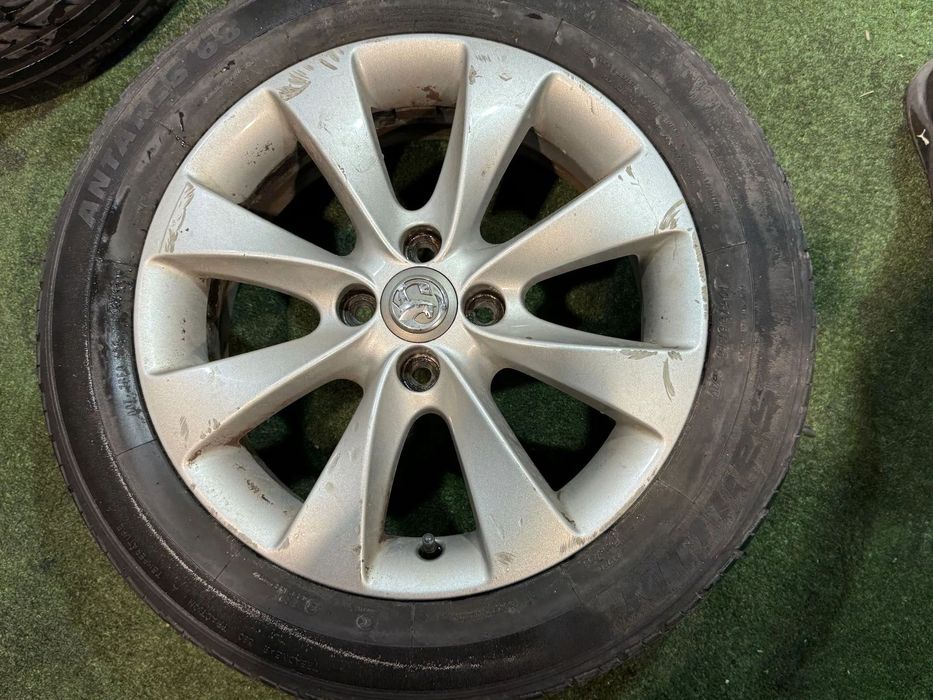 JANTE + CAUCIUCURI 4x100​ 195/55R16 OPEL CORSA E 1.4 BENZINA 2017 2014-2019