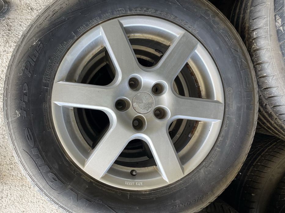 Set jante aliaj R16 Toyota Rav 4 cu anvelope de vara 235 65 R16