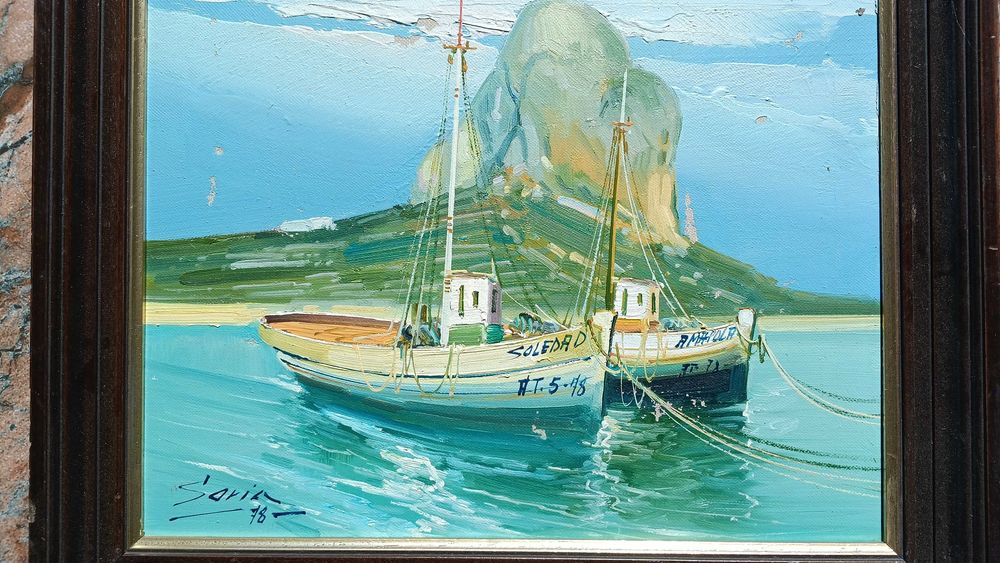 Стара картина от 78 г .