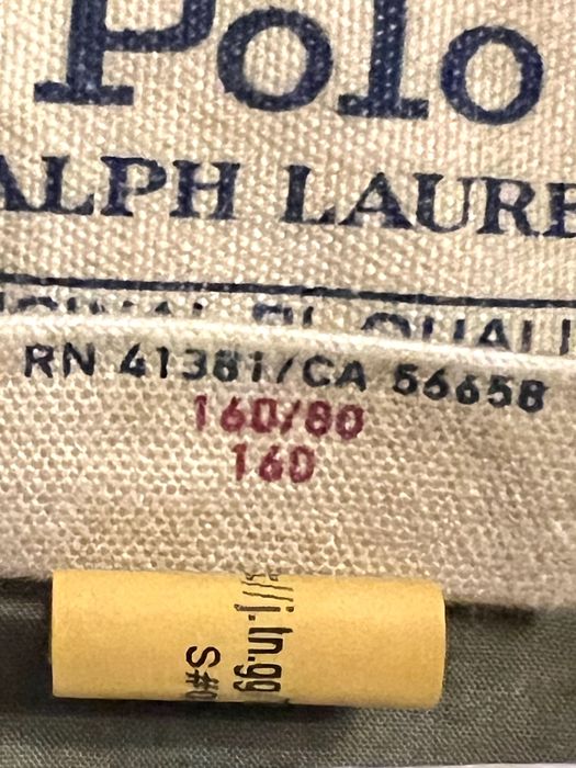 POLO RALPH LAUREN 160/80 - Jacheta PARKA - Olive Mountain