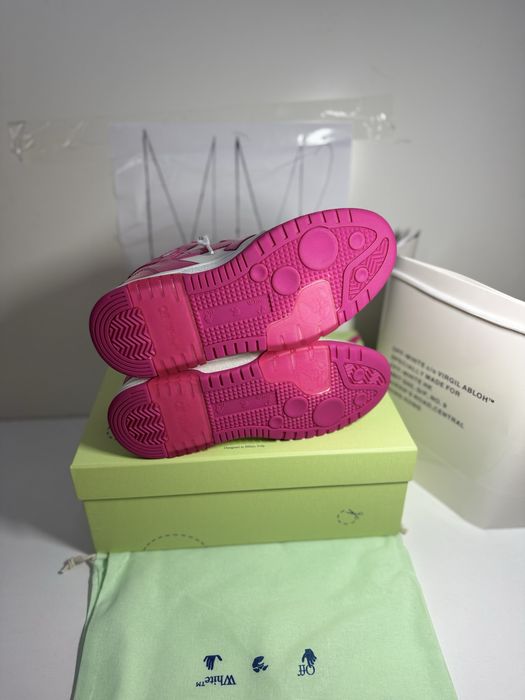 Adidasi/Sneakers Off-White Wmns Out Of Office 'Fuchsia Pink White'