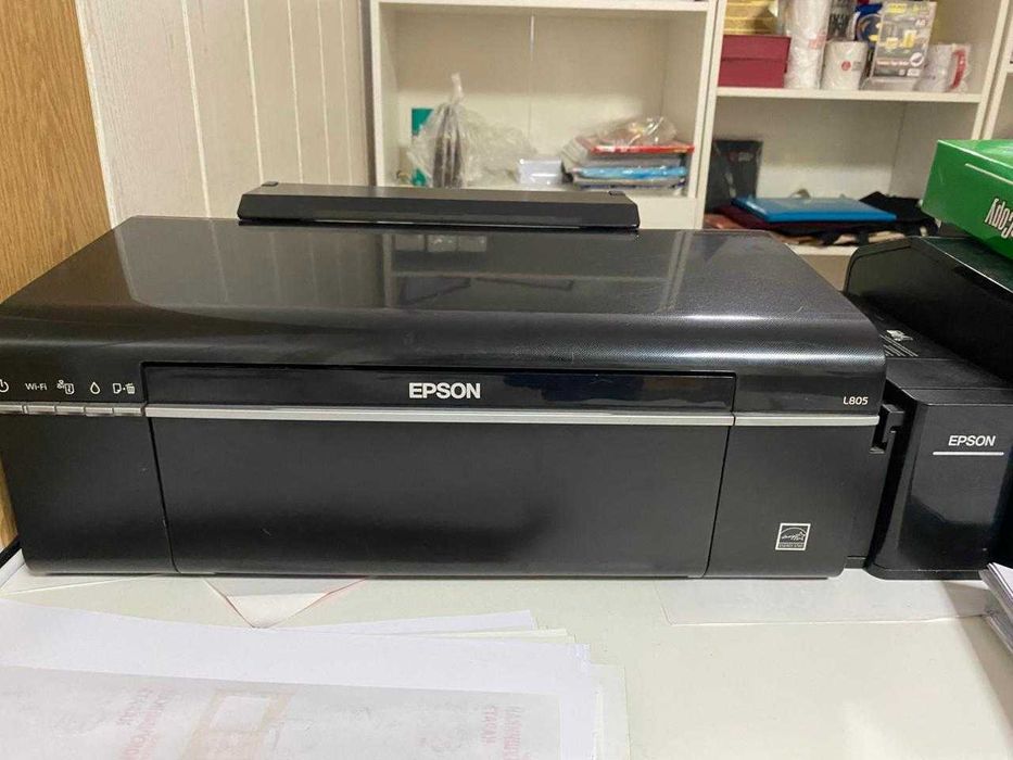 Cтруйный принтер Epson L805, полиграфическое оборудование, мебель