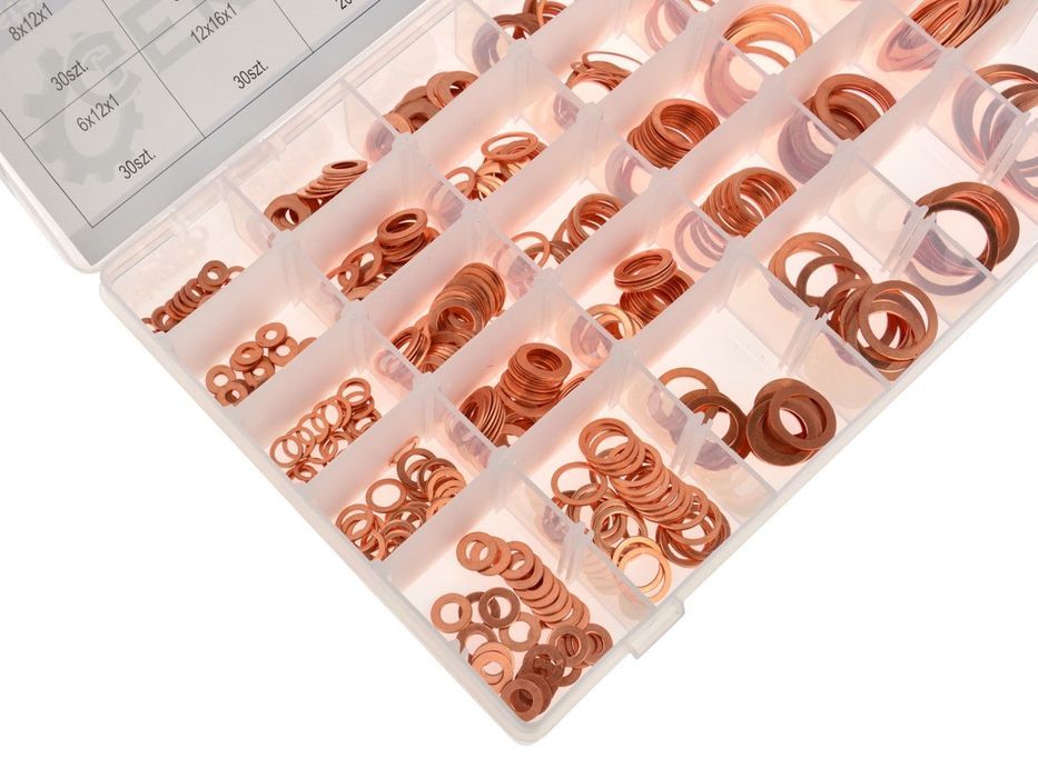 Set de saibe din cupru 580 piese