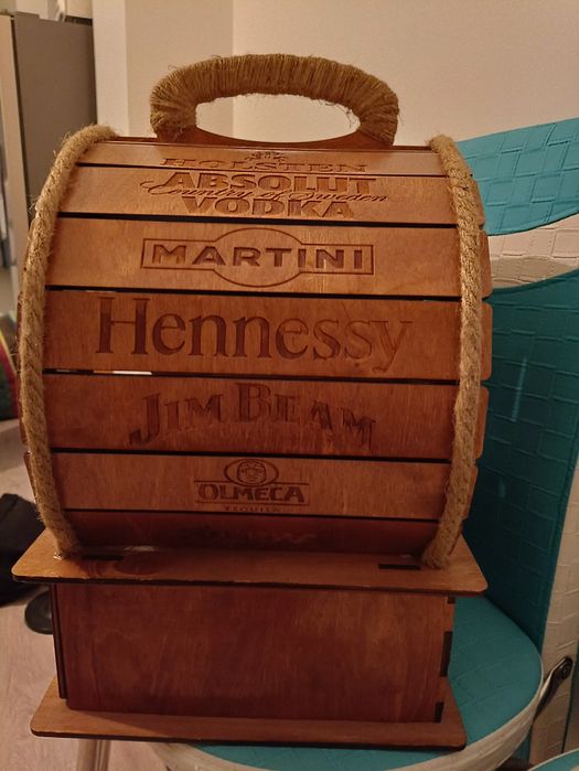 Бар бочка для напитков из дерева