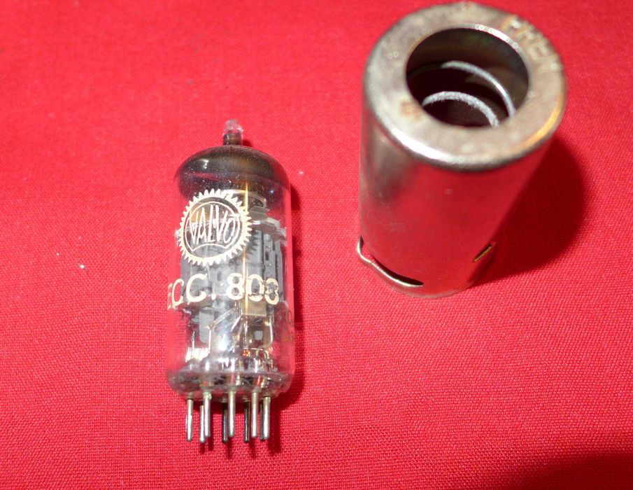 Музейна антика oт 1963г   :  K & H Telewatt VS56 студиен лампов амп