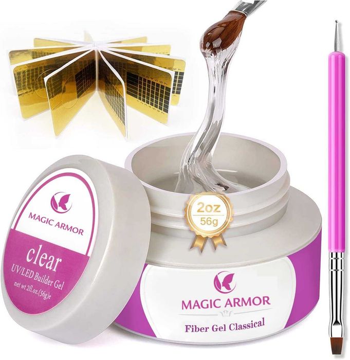 Gel constructor unghii MAGIC ARMOR transparent 56g