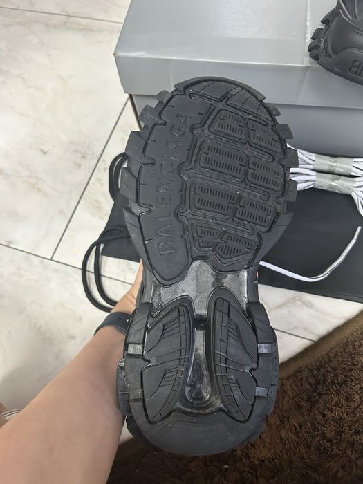 balenciaga track black/white