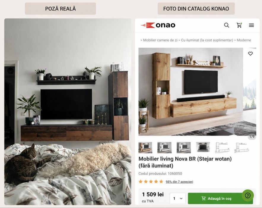 Mobila ikea / jysk / vasagle