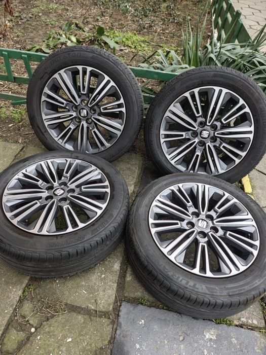 Джанти 16ки 5х100 с летни гуми Bridgestone 195/55/16