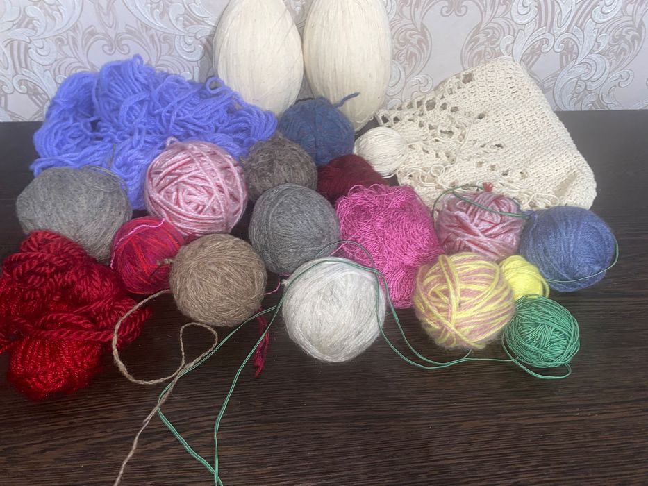 Пряжа нитки для вязания