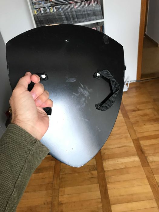 Scut medieval cu unicorn, Scut Halloween, Recuzită teatru, Jucărie