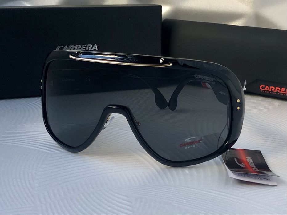 Мъжки слънчеви очила маска carrera epica 2 цвята черни сини