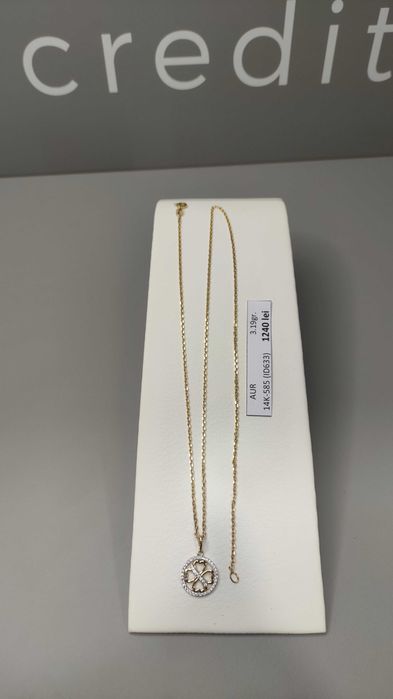 Lant cu pandantiv aur 14 Karate (3.19 grame) ID633-AG2