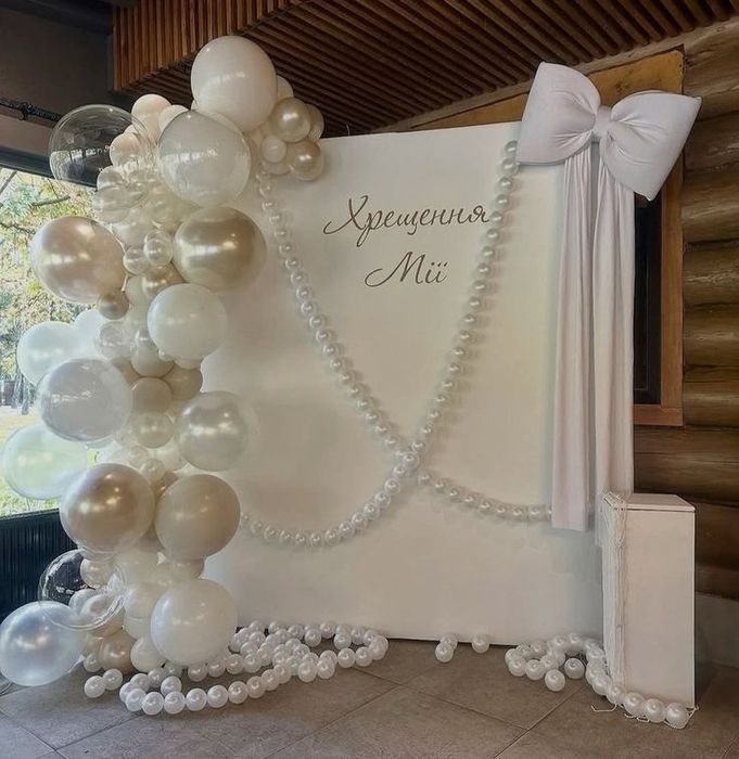 Фотозона Алмалы Оформление шарами