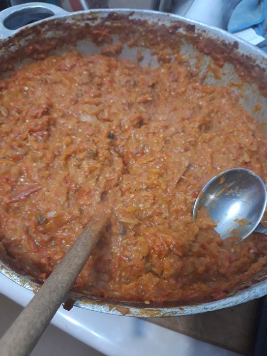 Zacusca de vinete cu ciuperci 100% naturală