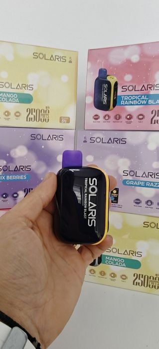 Vape 25.000 Puffs Reincarcabil Solar si Type C Display