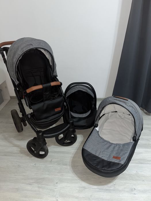 Krausman Carucior 3 in 1 Nexxo Black – Testat ADAC