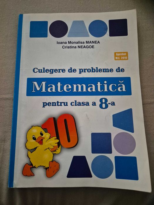 Culegere matematica clasa 8-a capacitate