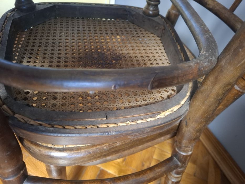 Столове Thonet, двойка, в оригинално състояние