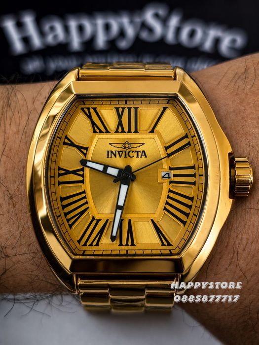 INVICTA Shadow Gold 48 mm, Инвикта нов мъжки часовник